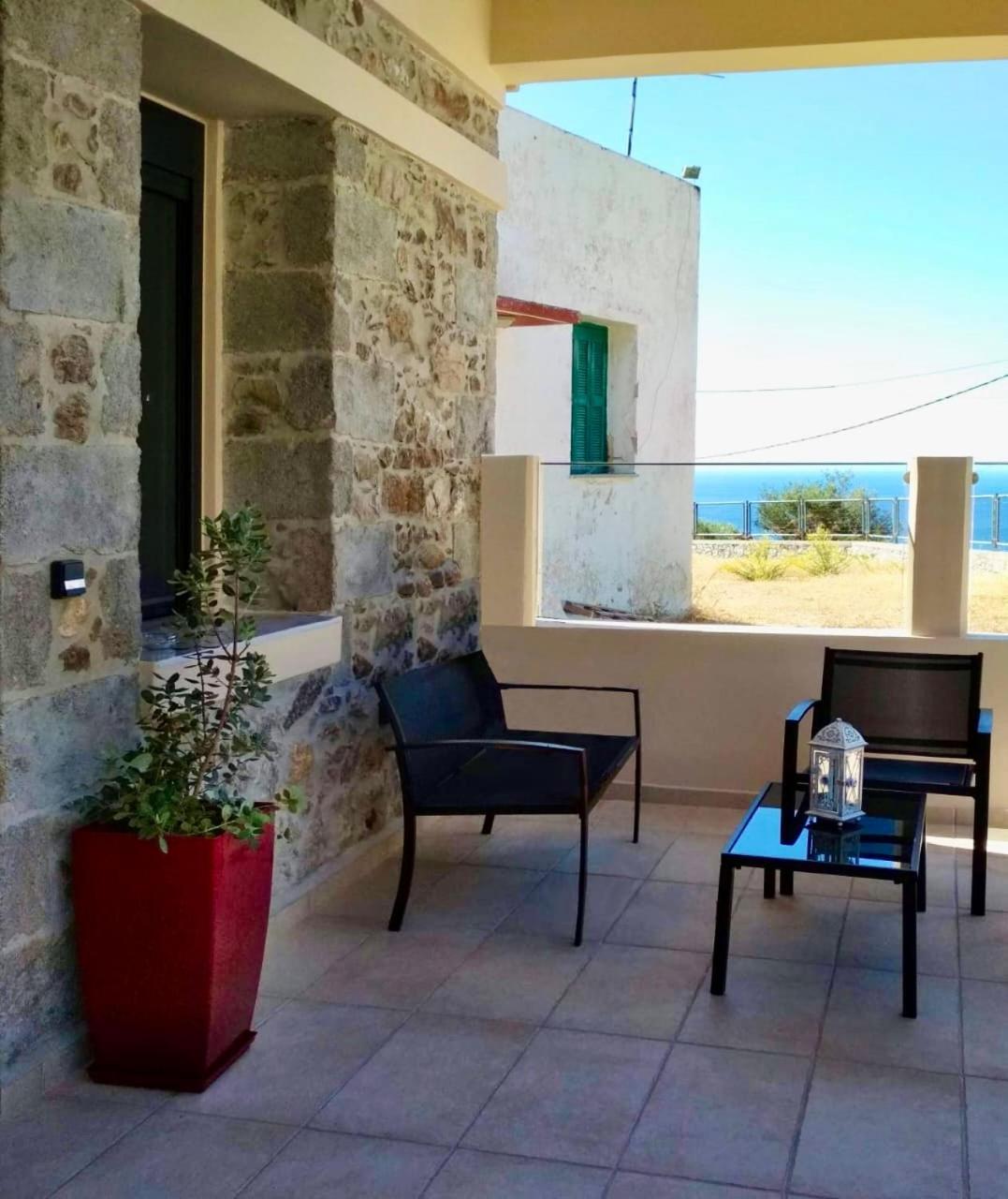 Capostango Apartments - Stunning Views Of Libyan Sea Ano Rodhakinon Exteriör bild